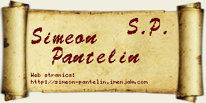 Simeon Pantelin vizit kartica